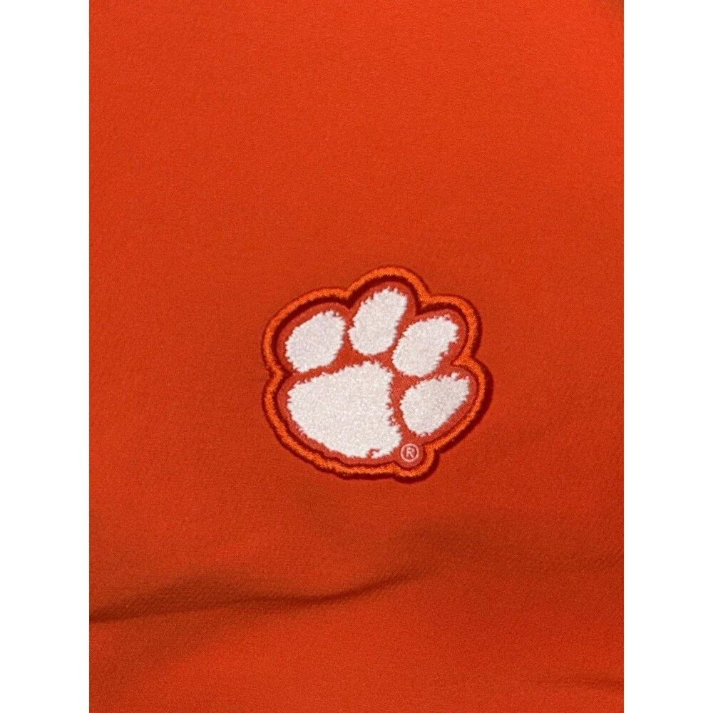 Men’s Nike Dri-fit Clemson University Quarter Zip Poly-Spandex Blend Size Medium - Picture 3 of 4